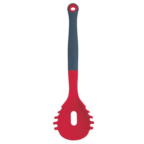 Colourworks Brights Red Silicone Headed Pasta Serving Spoon/Measurer