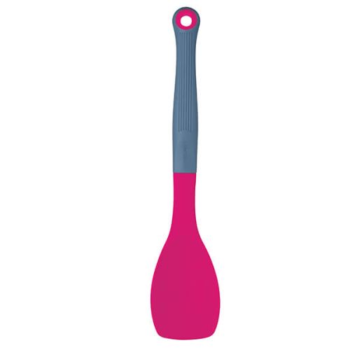 Colourworks Brights Pink Silicone Headed Spoon Spatula