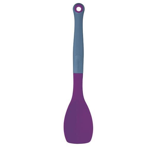 Colourworks Brights Purple Silicone Headed Spoon Spatula