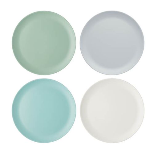 Colourworks Classics Set of Four 28cm Melamine Dinner Plates