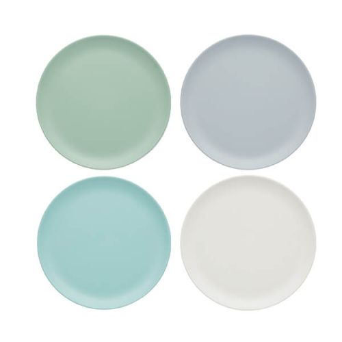 Colourworks Classics Set of Four 23cm Melamine Salad Plates