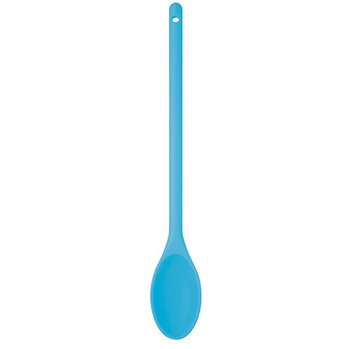 Colourworks Silicone 38cm Cooking Spoon Blue