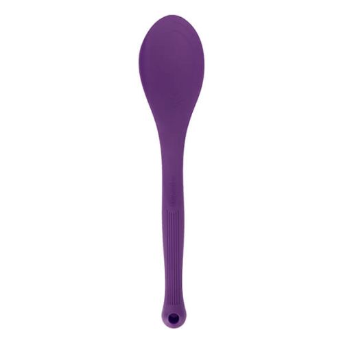 Colourworks Cooking Spoon 29cm Silicone Purple