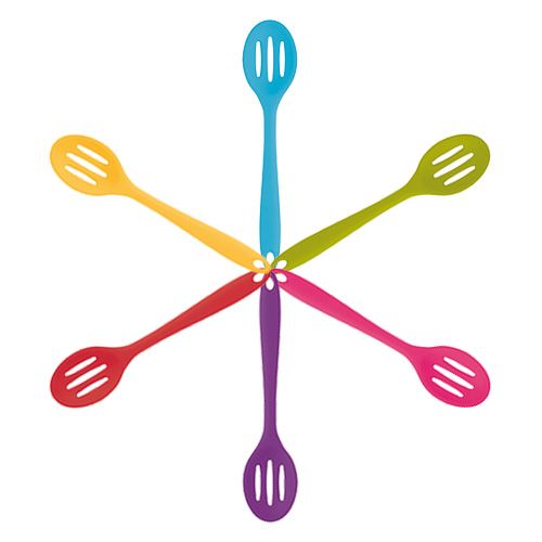 Colourworks Silicone 27cm Slotted Spoon