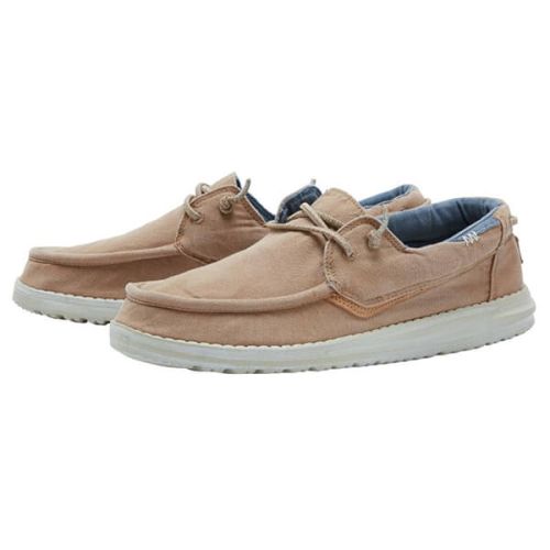 Dude Shoes Walsh Washed Canvas Tobacco