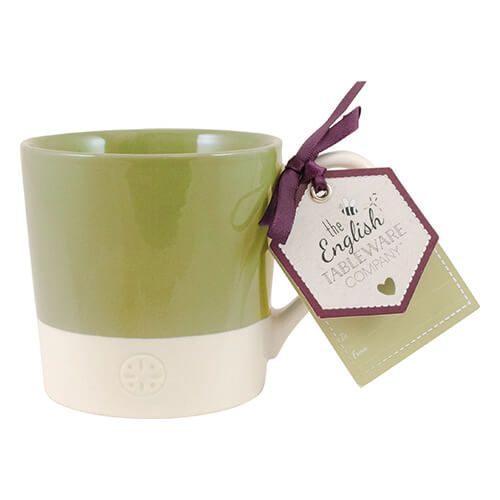 English Tableware Company Artisan Green Two Tone Mug
