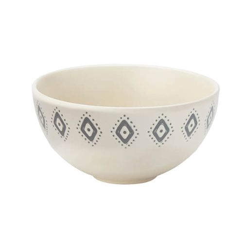 English Tableware Company Artisan Aztec Cream Dip Bowl
