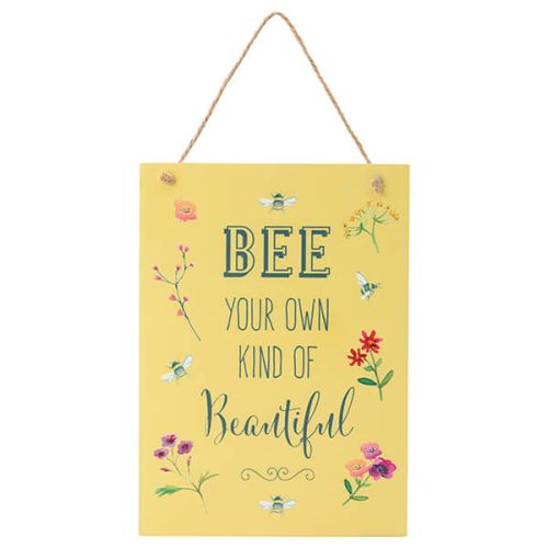 English Tableware Company Bee Happy Beautiful Wall Plaque