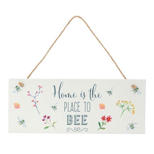 English Tableware Company Bee Happy Home Wall Plaque