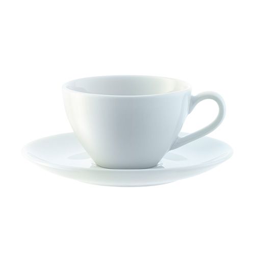 LSA Dine Espresso Cup & Saucer Curved 0.1L Set Of 4