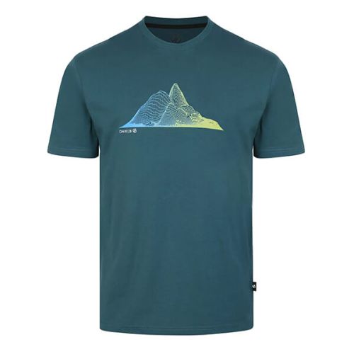 Dare 2b Mens Movement Graphic T-Shirt Mediterranean Green