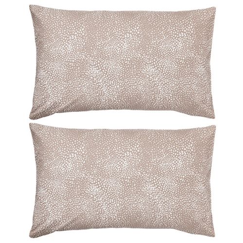 Joules Feathers Standard Pillowcase Pair Chalk