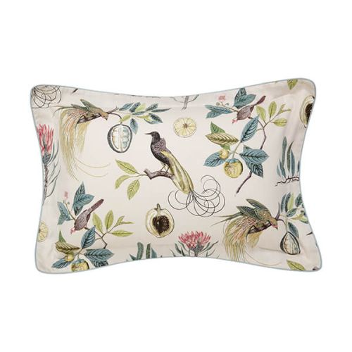 Sanderson Paradesia Oxford Pillowcase Orchid and Grey