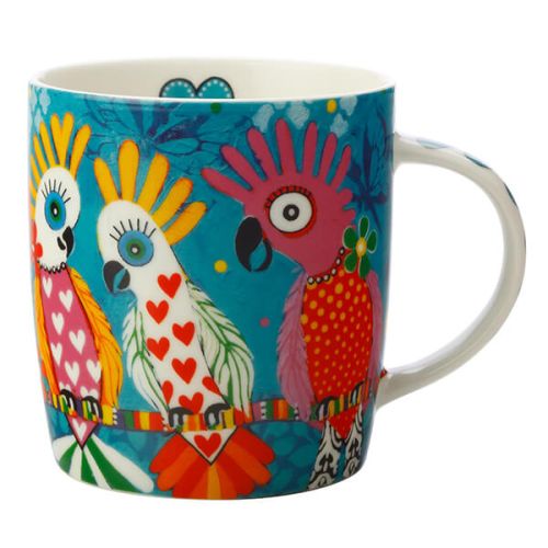 Maxwell & Williams Love Hearts Chatter 370ml Ceramic Mug Gift Boxed