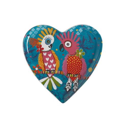 Maxwell & Williams Love Hearts Chatter 15.5cm Ceramic Plate Gift Boxed