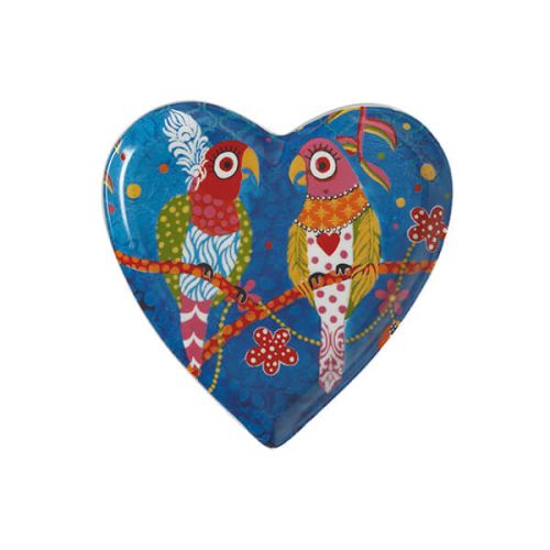 Maxwell & Williams Love Hearts Rainbow Girls 15.5cm Ceramic Plate Gift Boxed