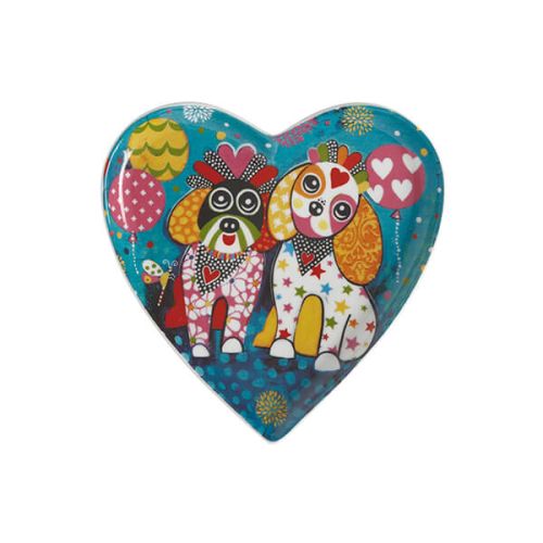Maxwell & Williams Love Hearts Oodles of Love 15.5cm Ceramic Plate Gift Boxed