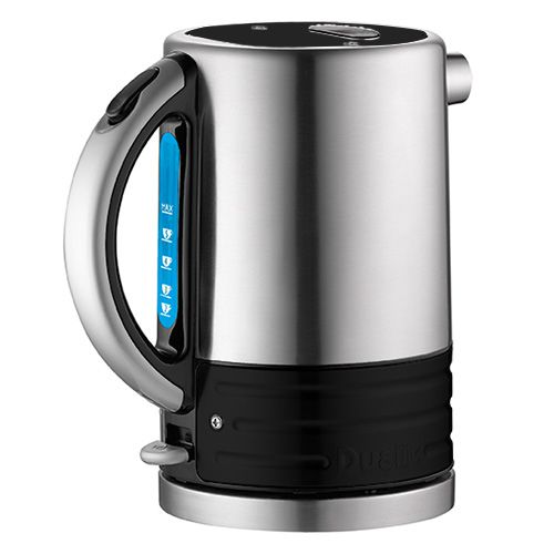 Dualit Architect Brushed Stainless Steel and Gloss Black Kettle