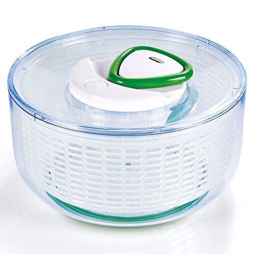 Zyliss Easy Spin Salad Spinner Large White