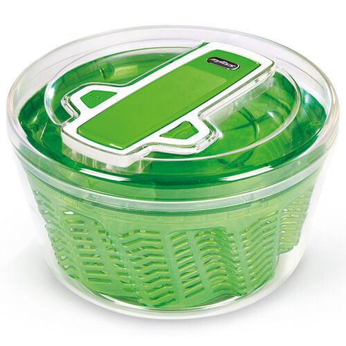 Zyliss Swift Dry Salad Spinner Large Green