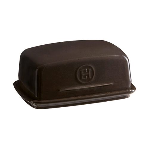 Emile Henry Charcoal Butter Dish