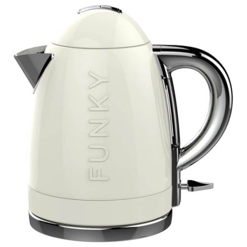 The Funky Appliance Company 1.7 Litre Kettle Cream