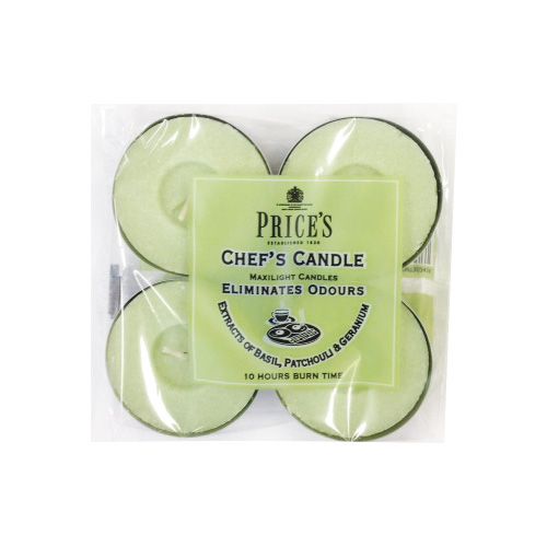 Prices Fresh Air Chefs Maxi Tealights Pack Of 4
