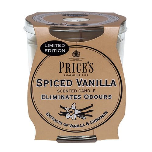 Prices Fresh Air Jar Candle Spiced Vanilla
