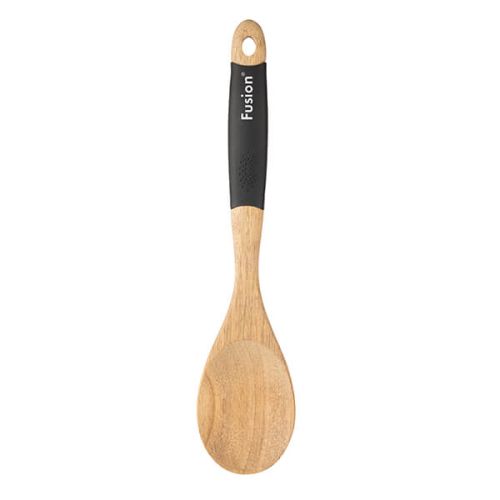 Fusion Acacia Wood Spoon Fswdspn, Wooden Spoon With Hole Purpose