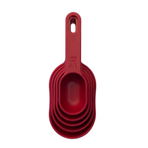 Fusion Twist Measuring Cups Red