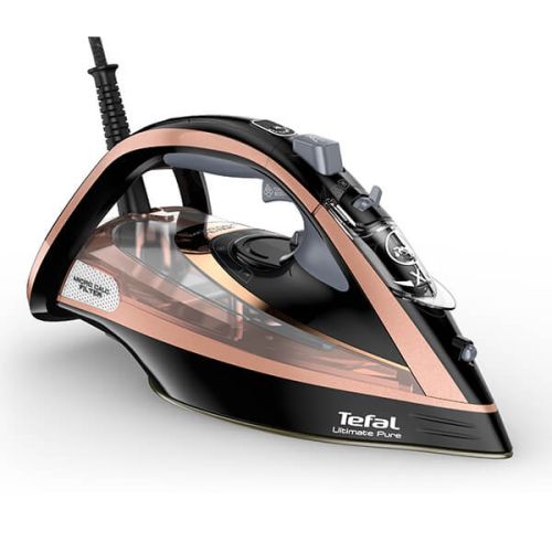 Tefal Ultimate Pure Steam Iron Black & Rose Gold