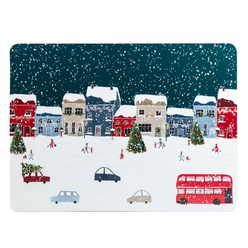 DMD Winter's Eve Placemat Set of 4
