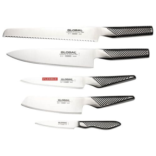 Global G-2951138 5 Piece Knife Set