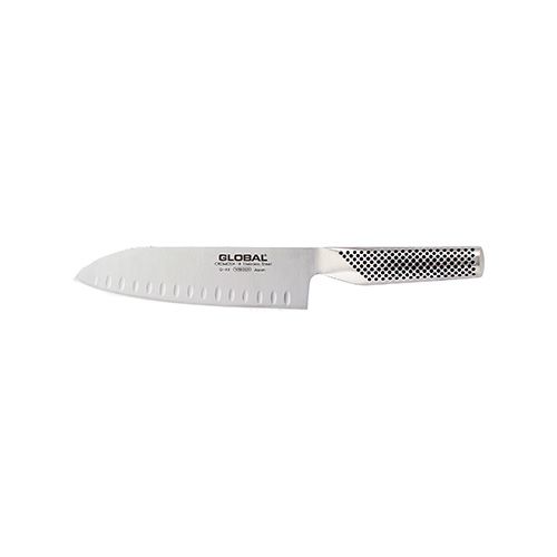 Global G-48 Santoku Knife Fluted Blade