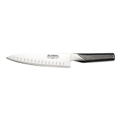 Global G-62 18cm Fluted Cooks Knife