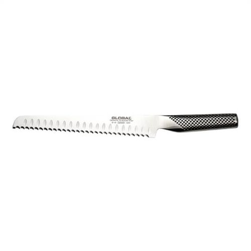 Global G-68 22cm Fluted Bread Knife