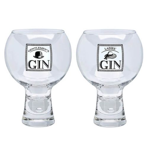 Durobor Raising Spirits Ladies' & Gentlemen's Gin Glass