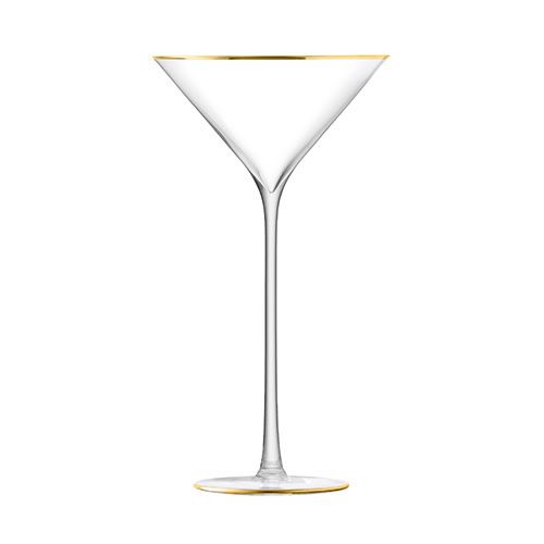 LSA Celebrate Gold Cocktail Glass 225ml Set Of 2