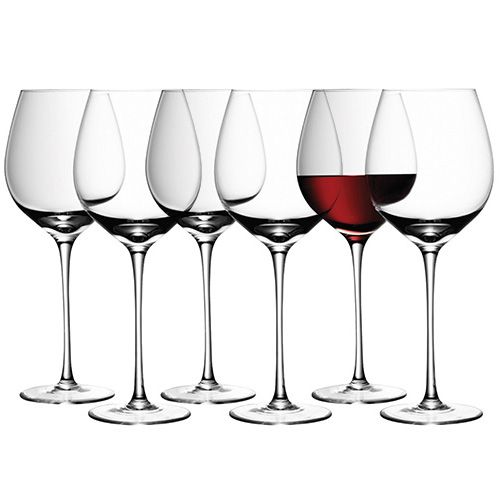 LSA Wine Red Wine Glass 550ml Set Of Six For The Price Of Four
