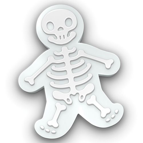 Fred Gingerdead Men skeletons Cookie Cutter