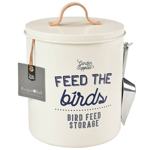Burgon & Ball 'Feed the Birds' Bird Food Tin - Stone