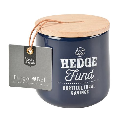 Burgon & Ball Hedge Fund Money Box - Atlantic Blue
