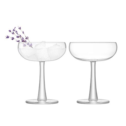LSA Gin Coupe 280ml Clear Set Of 2