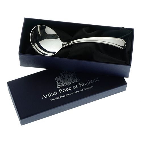 Arthur Price of England Sovereign Silver Cream Ladle Grecian