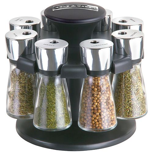 Cole & Mason Herb & Spice Carousel 8 Jar (Includes Spices)