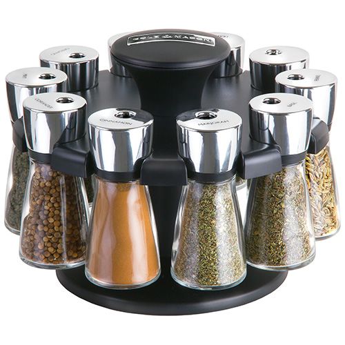 Cole & Mason Herb & Spice Carousel 10 Jar (Includes Spices)