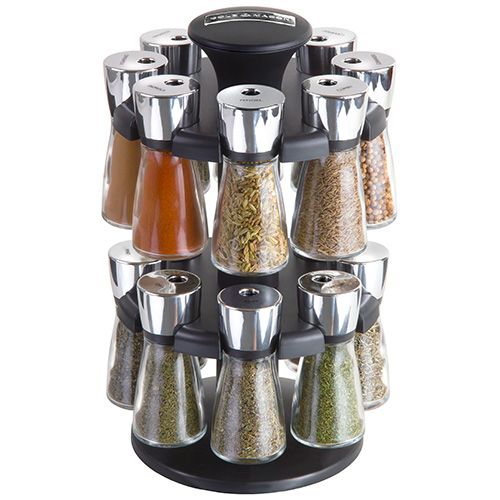 Cole & Mason Herb & Spice Carousel 16 Jar (Includes Spices)