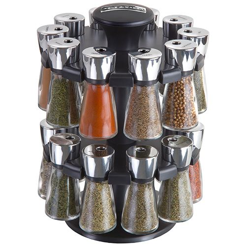 Cole & Mason Herb & Spice Carousel 20 Jar (Includes Spices)