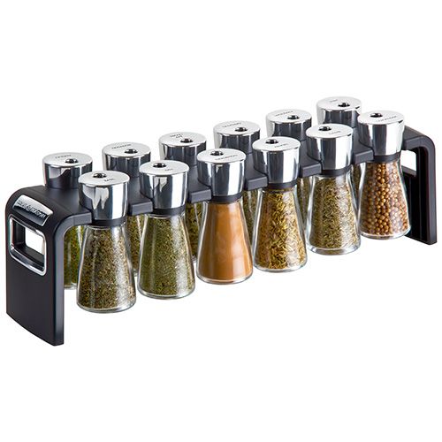 Cole & Mason Herb & Spice Rack 12 Jar (Includes Spices)