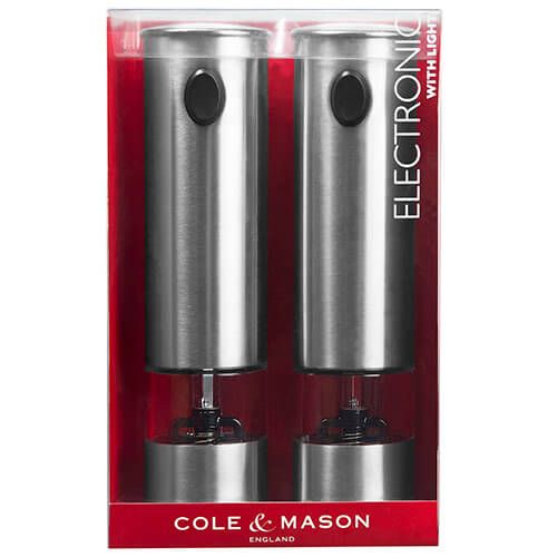 Cole & Mason Battersea Electronic Precision Mill Gift Set